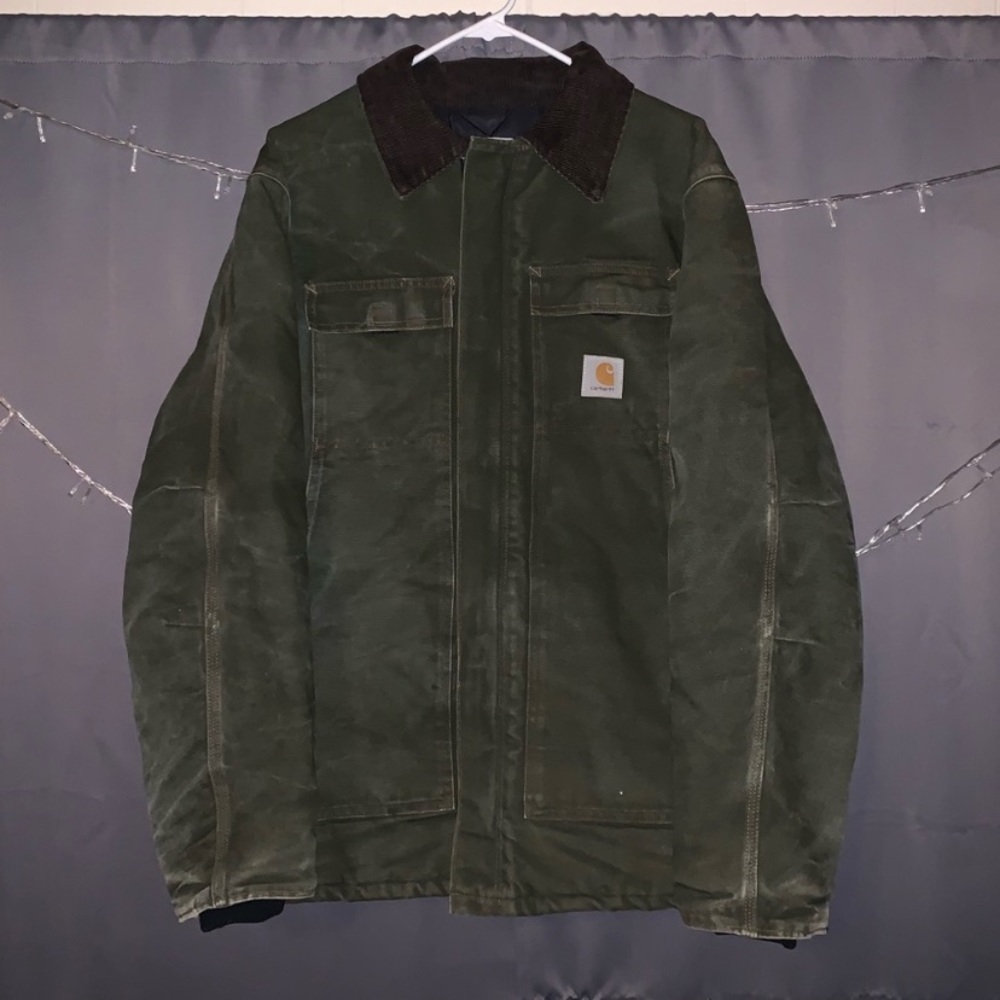 Carhartt Sandstone Traditional Arctic Quilt Coat!